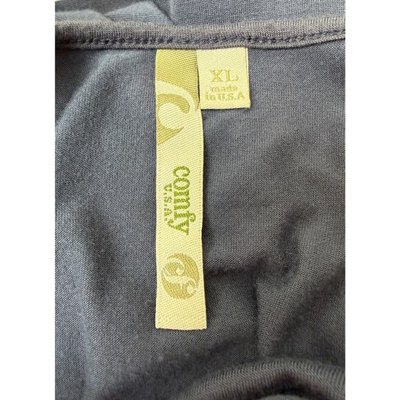 COMFY USA Gray Modal Heathered Dress BEAUTIFUL ON!!! XL Balloon #0095 - Picture 7 of 7